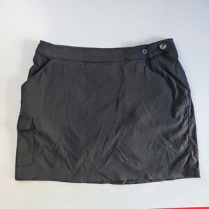 Columbia PFG omni-freeze black skort / skirt women's size 6